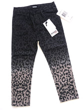 Hudson toddler girls ombré animal print skinny jeans 3T NEW